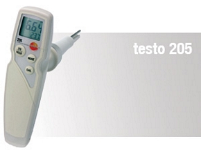 Testo 205 0563 2051 pH meter